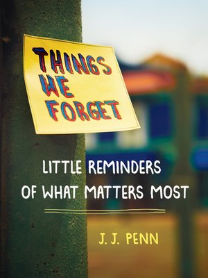 cover image of Things We Forget